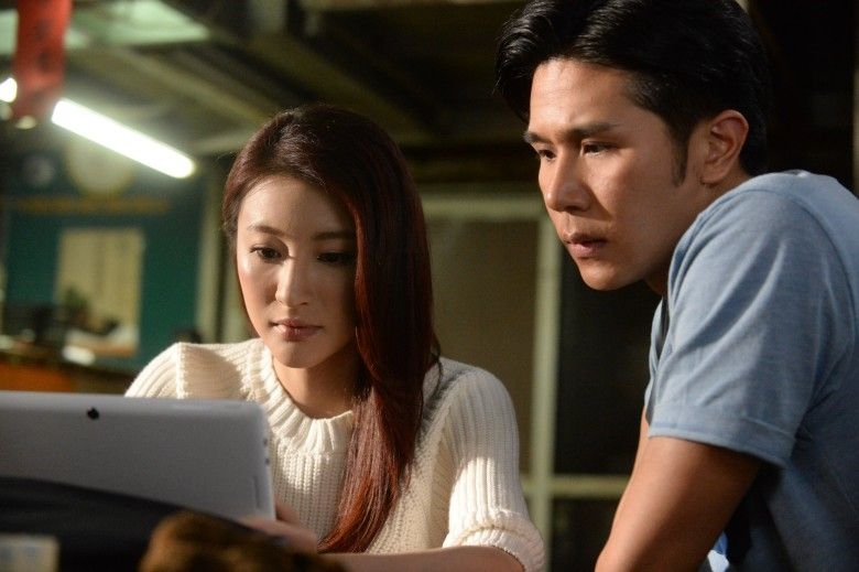 在《乘胜追击》跟女主角林夏薇有对手戏.图片来源:tvb