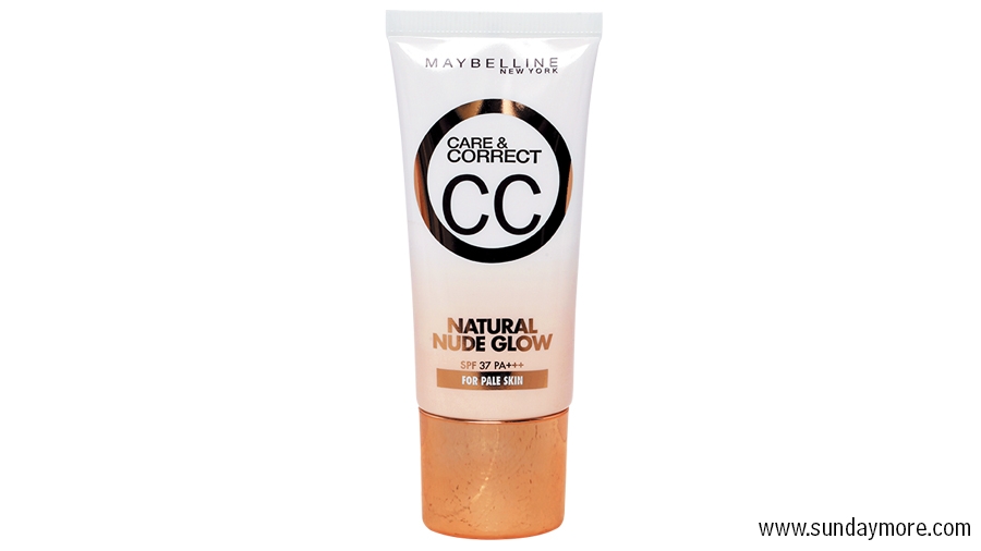  Maybelline Care & Correct CC Cream #Natural Nude Glow SPF 37 PA+++ $109