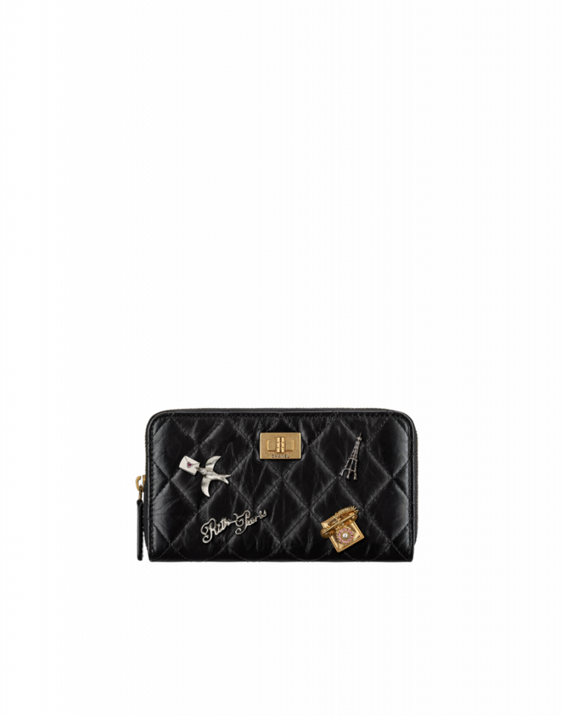 Chanel 銀包 2.55 samll zipped wallet ,100