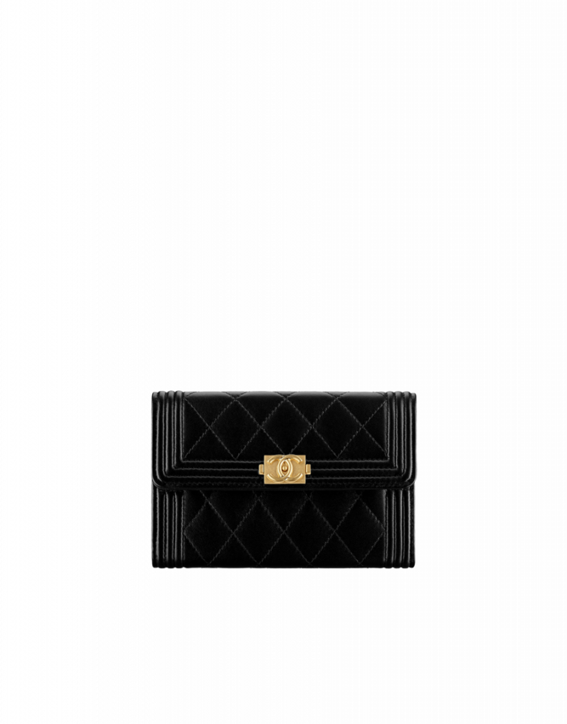 Chanel 銀包 Boy Chanel small flap wallet ,900