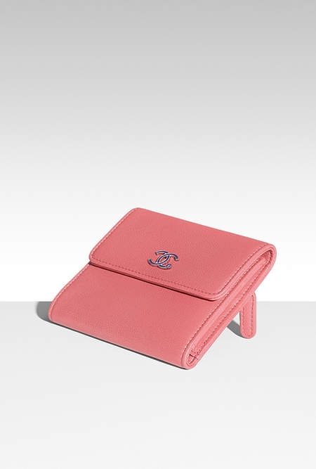 Chanel 銀包 Small double wallet ,800