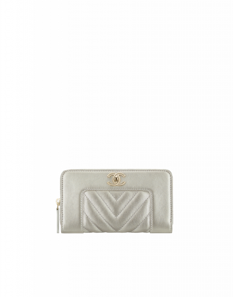 Chanel 銀包 Small zipped wallet ,400