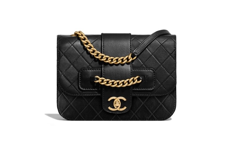 黑色斜孭袋 Chanel ,900
