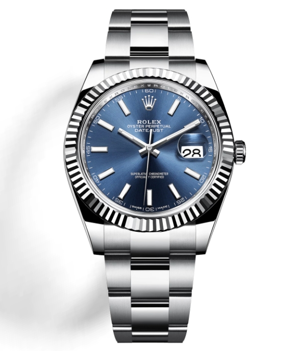 Rolex Datejust Datejust 41mm 白色黃金鋼藍色錶盤腕錶 (Ref:126334) ,000