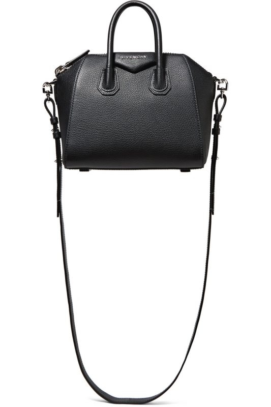 名牌小手袋 Givenchy Antigona mini textured-leather shoulder bag 原價$14,500.1 75折價$10,875.1