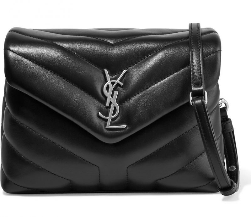 名牌小手袋 Saint Laurent Loulou quilted leather shoulder bag 原價 $8,900 75折後$6,675