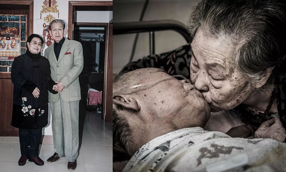 愛的力量：相愛80年 彌留之際深情一吻 老伴奇蹟痊癒