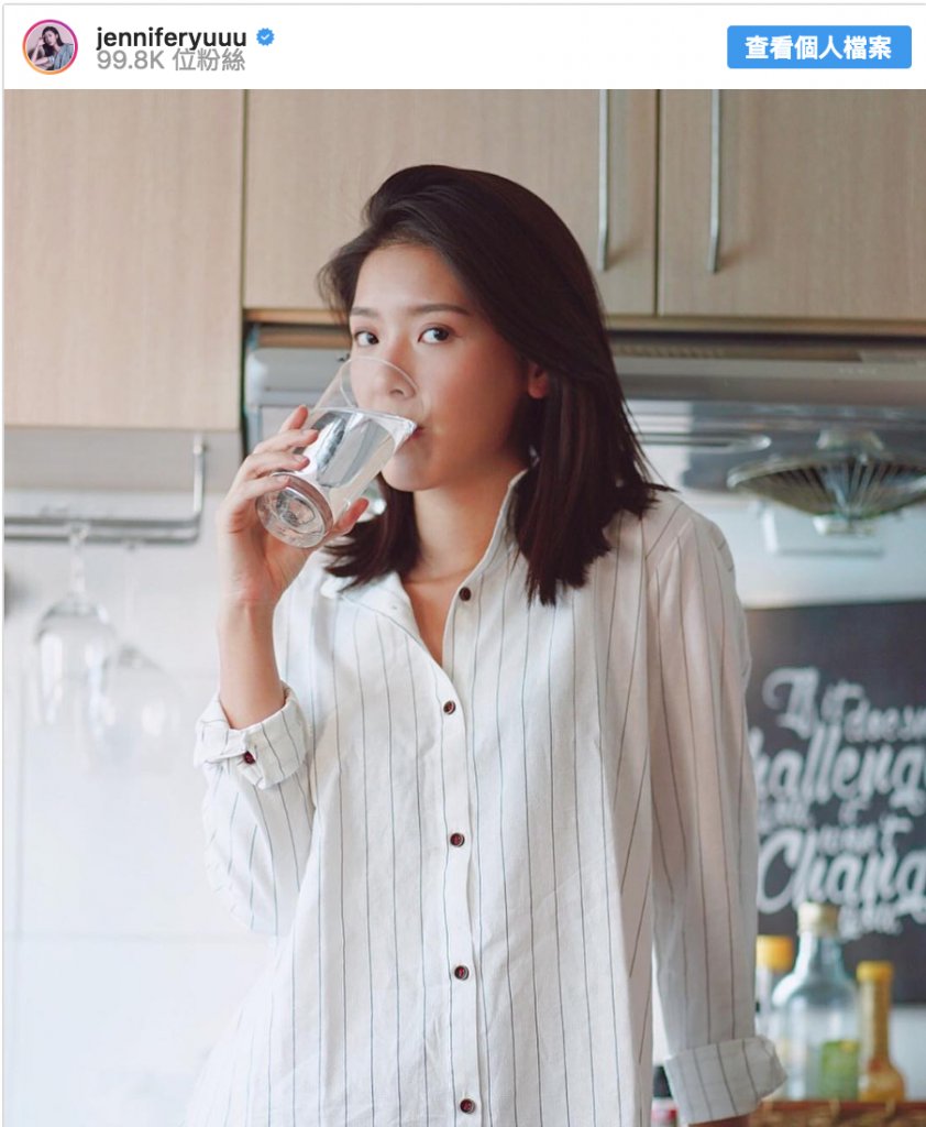 1星期雞胸肉減肥餐單 雖然有雞胸肉餐單,但同時亦要多補充水分(圖片來源:jennifeeryuuu@IG)