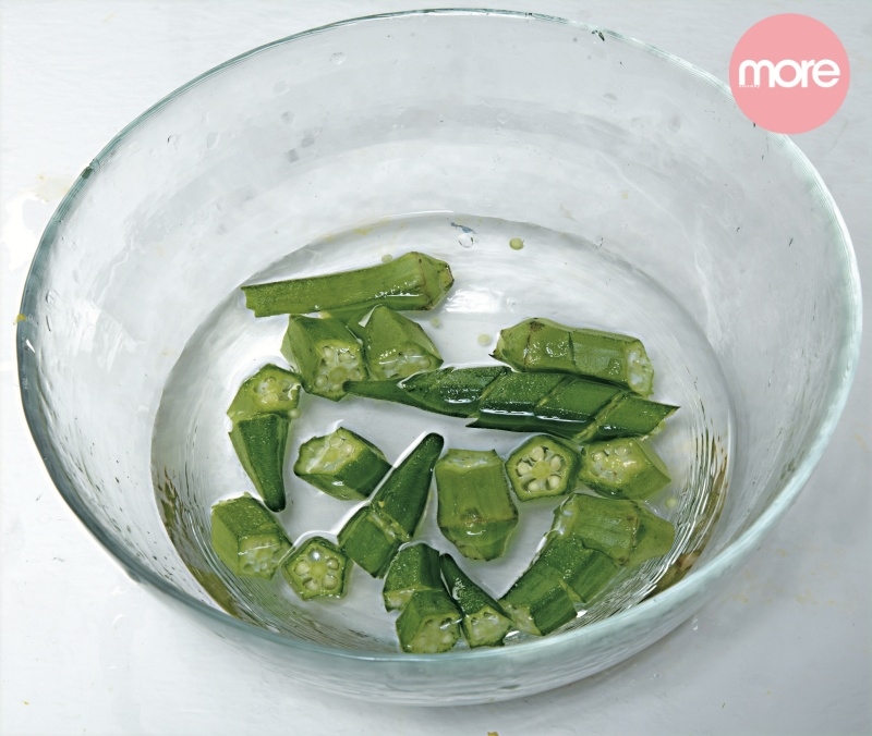 秋葵綠茶 秋葵含有豐富的營養，其中鈣質和牛奶相當。