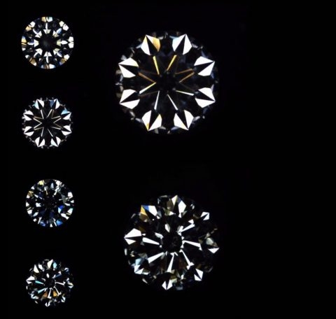 鑽石 在De Beers Iris 火光檢測儀次中，鑽石的火光都無所遁形。
