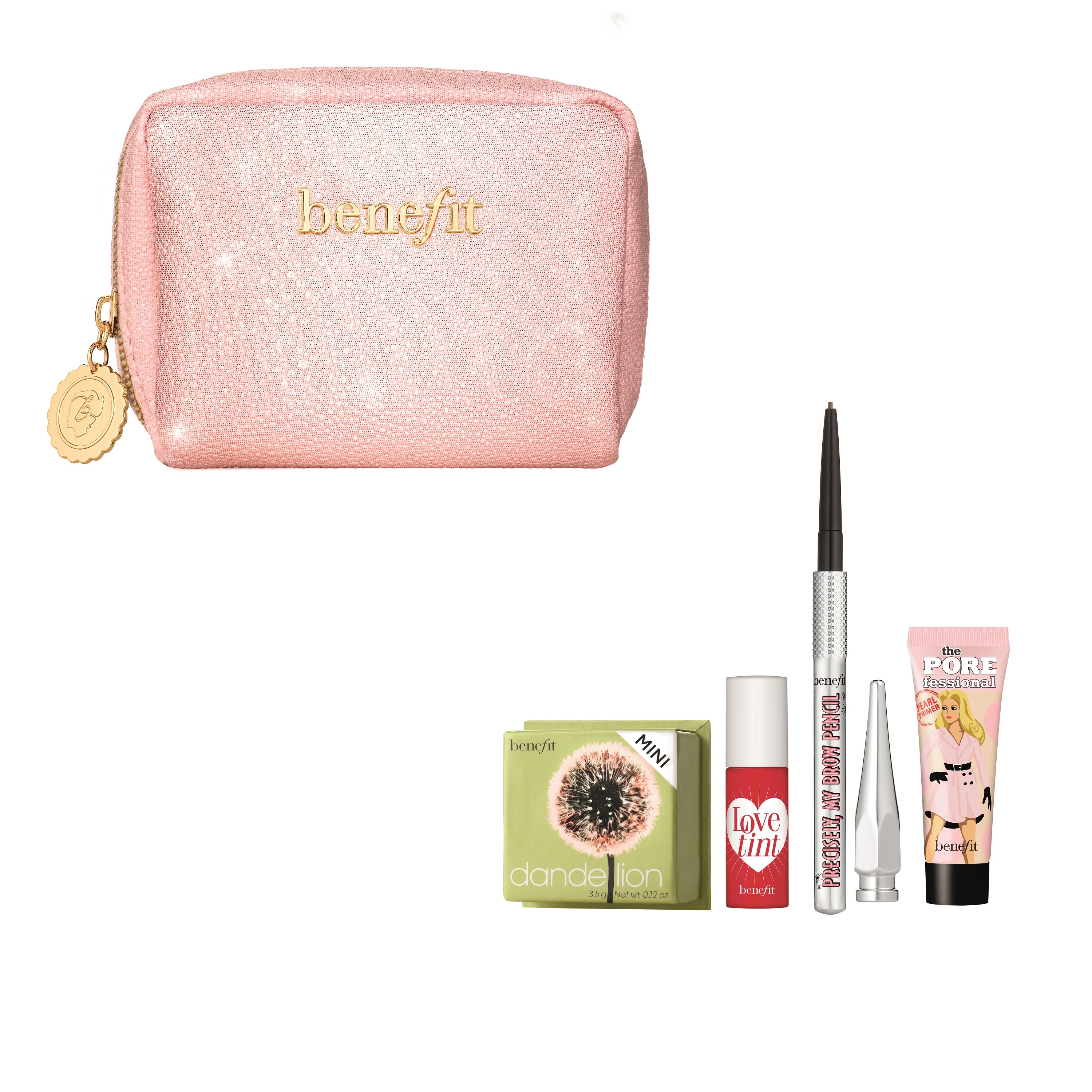 新年禮物 新年禮物︰Benefit Cosmetics Brows & New Beginnings! 紅粉菲菲新年美妝套裝 $300