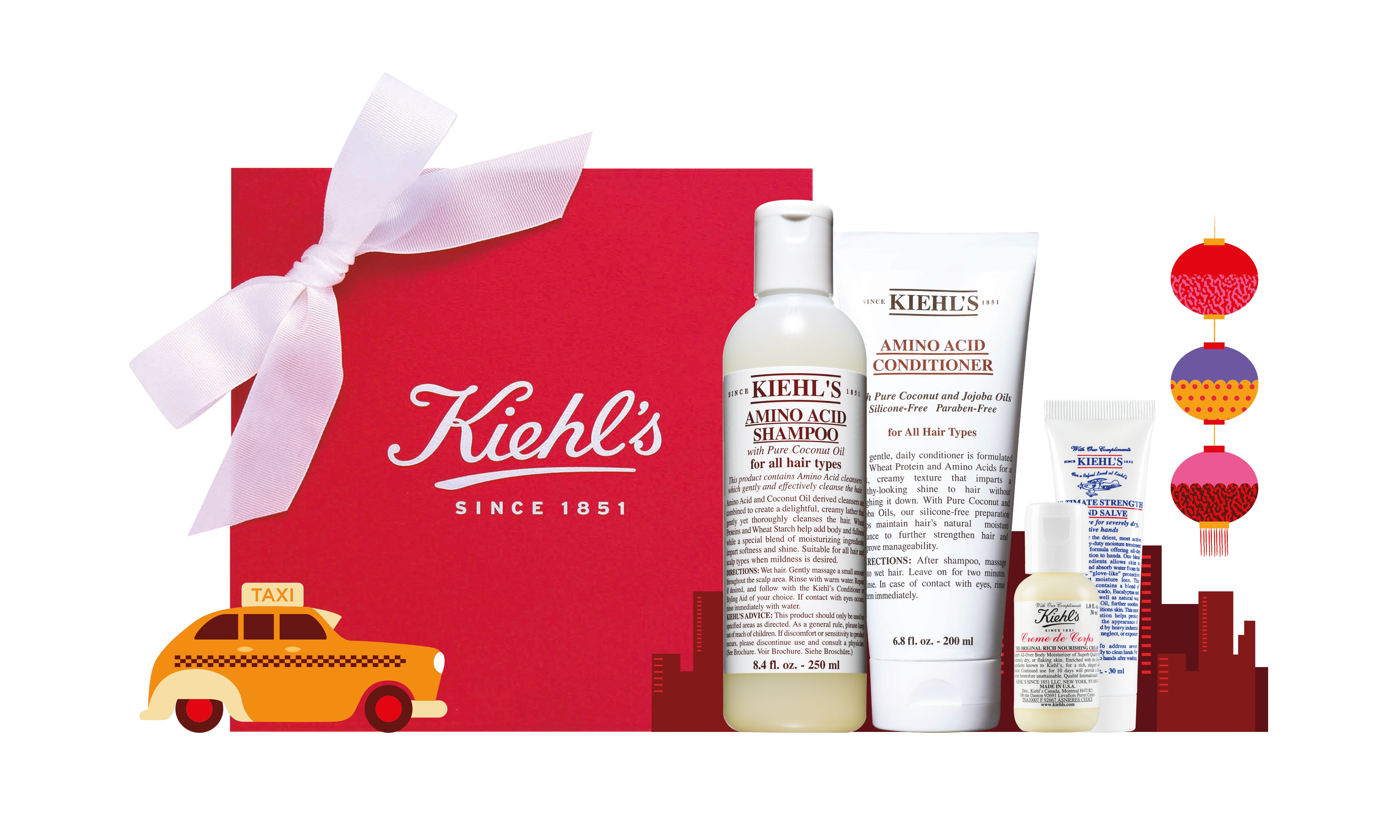 新年禮物 新年禮物︰Kiehl’s Hair Care Special 恭喜「髮」財套裝 $405
