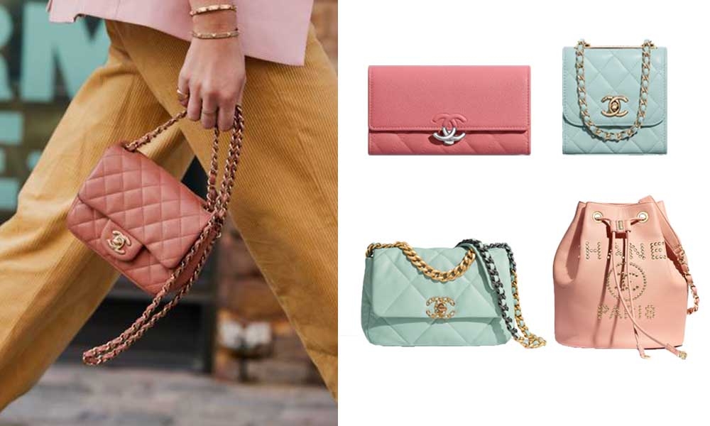 26款2020CHANEL春夏粉色系列手袋、銀包 優雅又活潑！