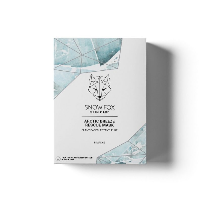 情人節護膚 情人節護膚第2步：Snow Fox 北極微風速效急救面膜 HK$238/5片 (原價HK$280)