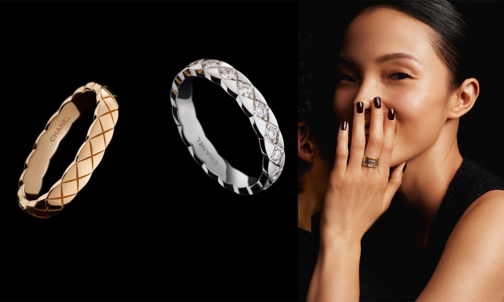 Chanel Coco Crush新款戒指 入門版黃金菱格紋戒指 $9,900