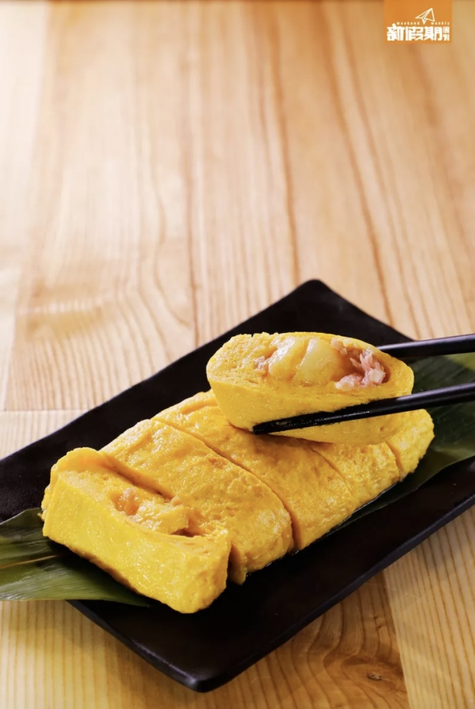 日本煙肉馬鈴薯玉子燒 北海道的雞蛋蛋味濃郁，加上馬鈴薯和煙肉，既香甜又鹹香，而且口感層次豐富。（圖片來源：新傳媒圖庫）