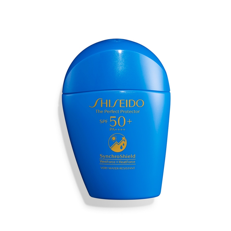 防曬推薦(8) SHISEIDO 全天候感肌抗禦防曬乳液SPF50+ PA++++（圖片來源：SHISEIDO官網