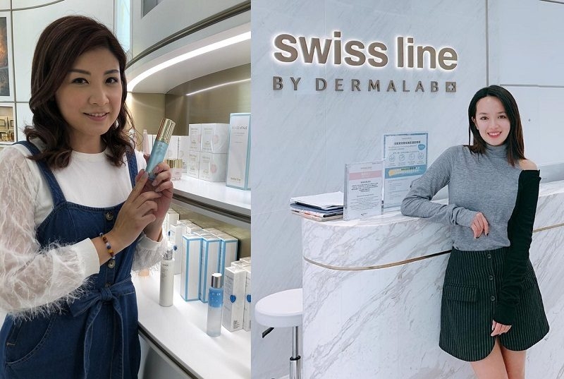 明星醫美中心 黃智雯、李蘊、張文采、陳俞希等藝人均體驗過Swissline的美容療程服務，並於社交平台分享瑞士美肌的體驗。