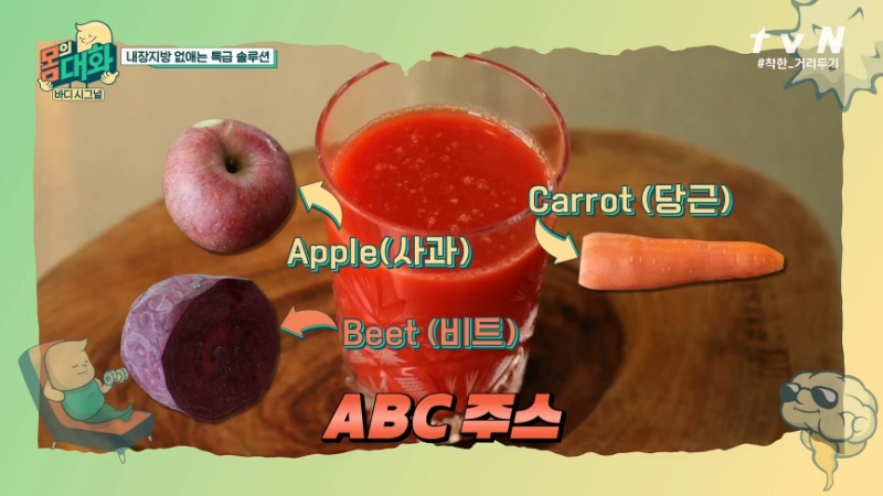 abc湯,abc果汁,做法,減肥效果,韓國