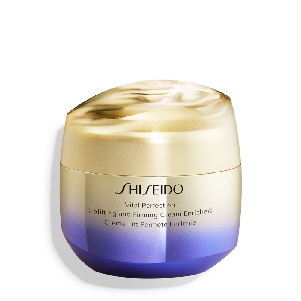 More評審 More評審第4名︰Shiseido Vital Perfection Uplifting and Firming Cream Enriched 賦活塑顏提拉滋潤面霜 HK$950/50ml、HK$1,250/75ml