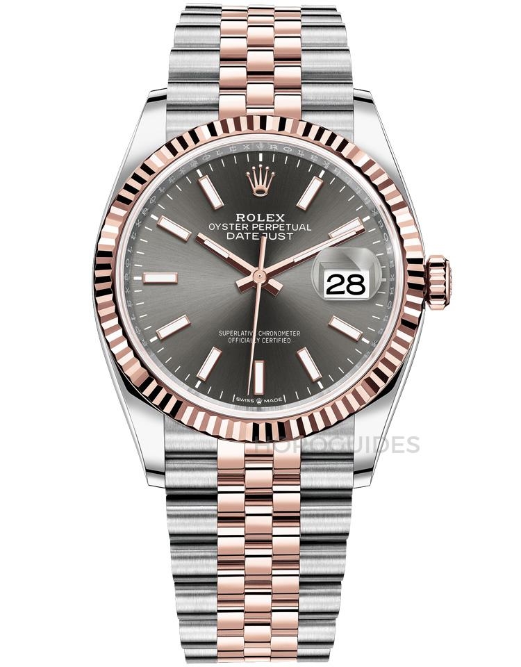 Lisa同款名錶3.Rolex DATEJUST 36 圖片來源：horoguides