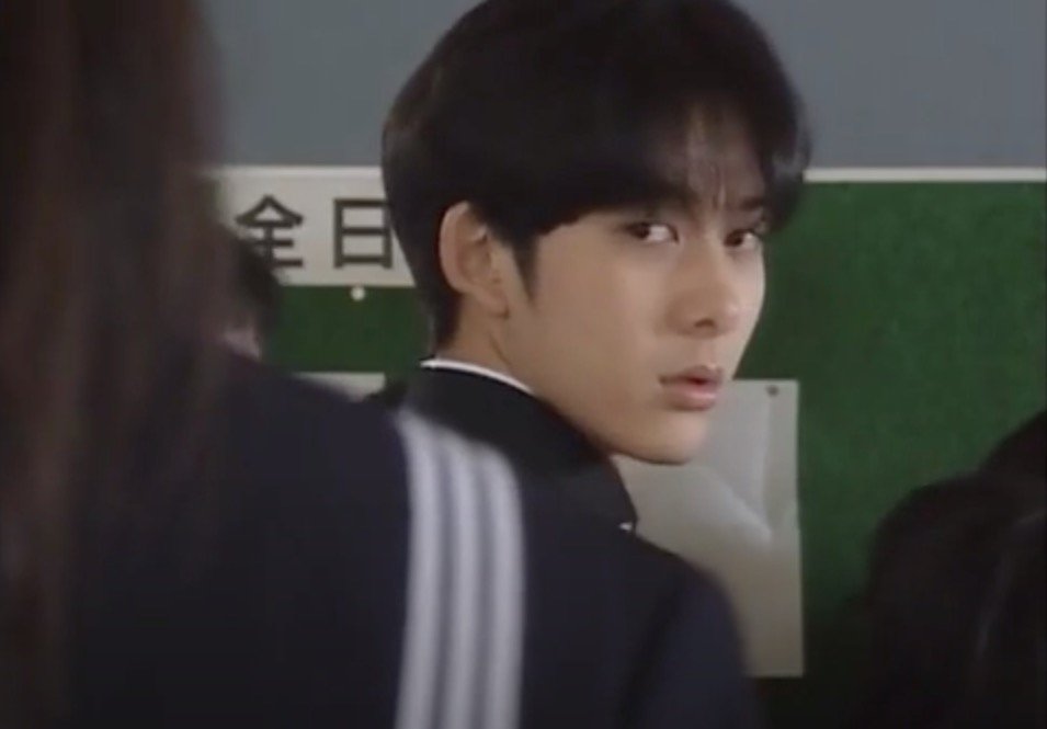 柏原崇在《惡作劇之吻》中飾演男主角江直樹一角,入形入格的演出依然無人能比。圖片來源:劇集截圖