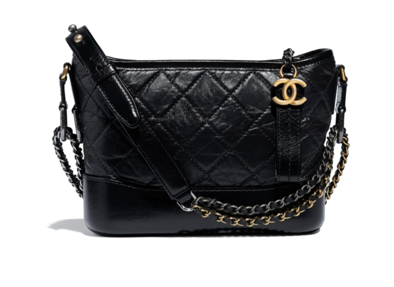 2021 CHANEL保值手袋 - Aged Calskin Chanel's gabrielle small hobo bag HK,400