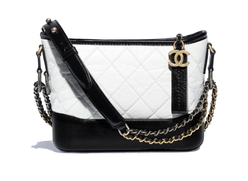 Aged Calfskin Chanel’s gabrielle small hobo bag HK,200 （圖片來源：Chanel官網圖片）