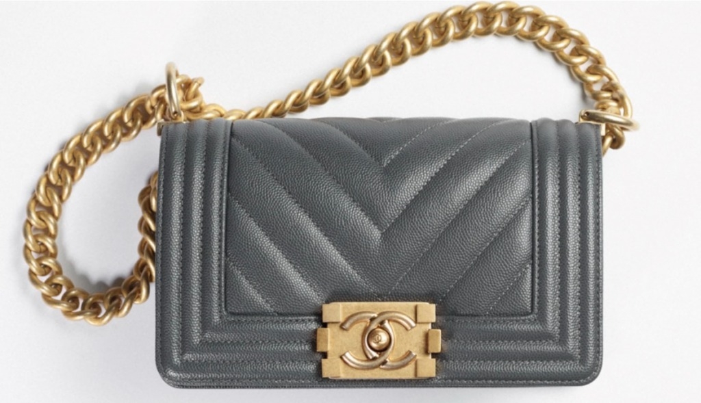 Small Boy Chanel handbag HK,900(圖片來源：Chanel官網圖片）