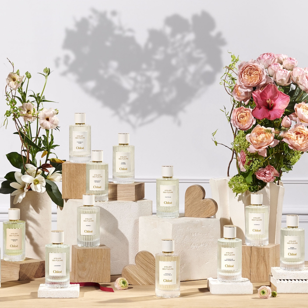 情人節禮物女朋友篇 Chloé Atelier des Fleurs香氛系列 圖片來源：品牌提供