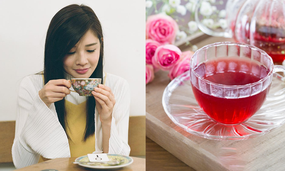 玫瑰花茶8大好處＋2大極簡沖法公開：改善月經失調、抗氧化、減肥解膩
