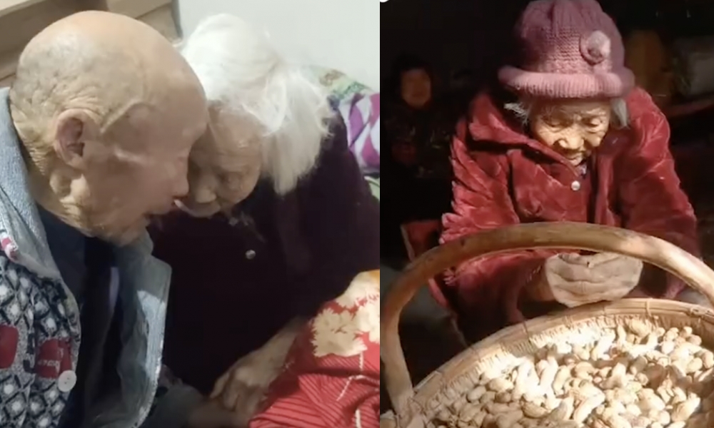 108歲母親與82歲兒子噓寒問暖片段被瘋傳 感動全城！網民：「80歲還能叫媽媽，多幸福！」