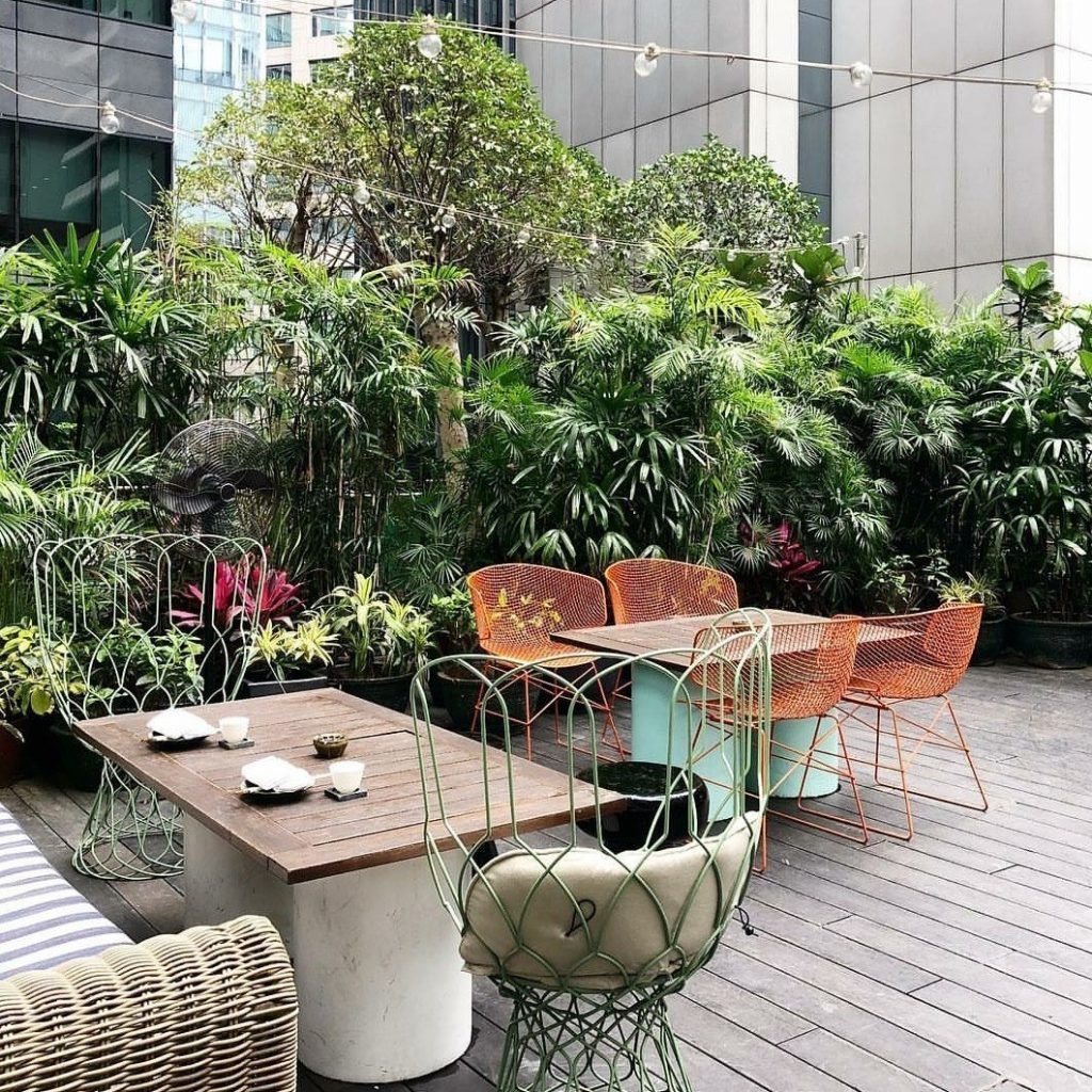 特色餐廳 香港露天餐廳2021 圖片來源：Duddell
