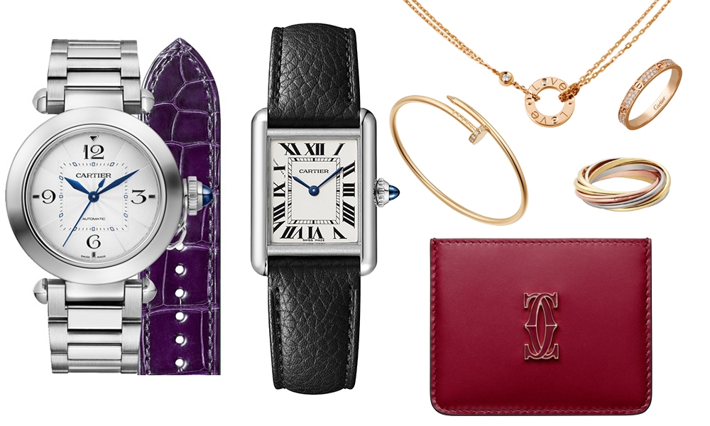 22件Cartier人氣珠寶、腕錶、手袋皮具及配飾推介