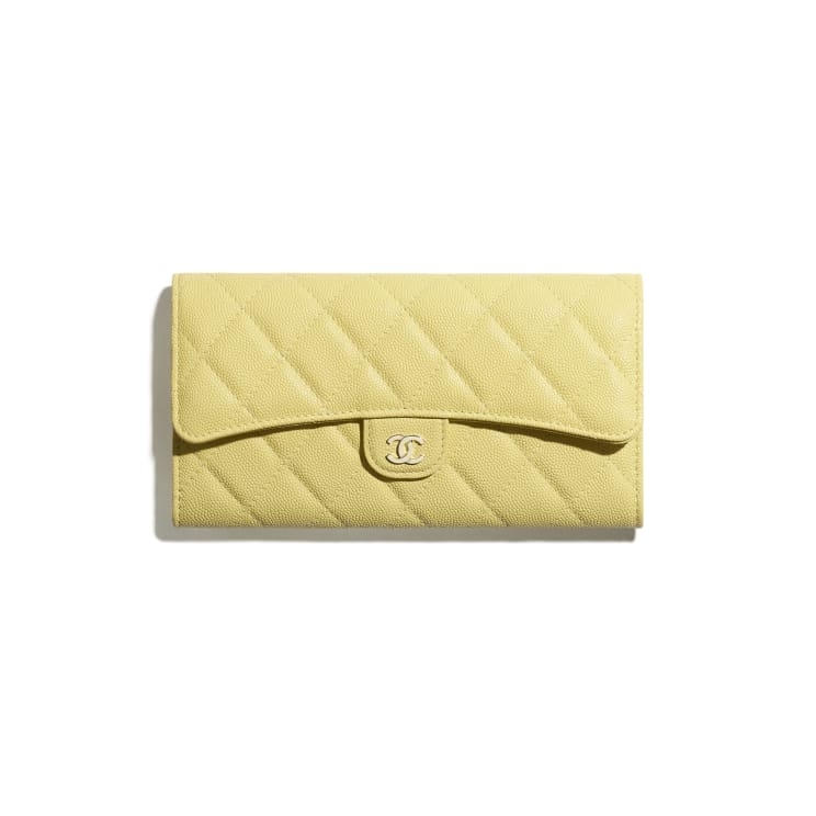 2021母親節禮物銀包推薦4.Classic Long Flap Wallet HK,700 圖片來源：Chanel官網
