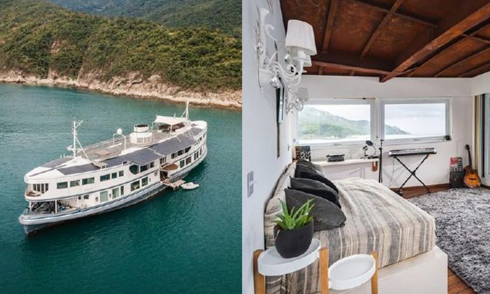 退役天星小輪改裝成「海上豪宅」船主叫價高達2,100萬元 網民：「貴過買層樓」