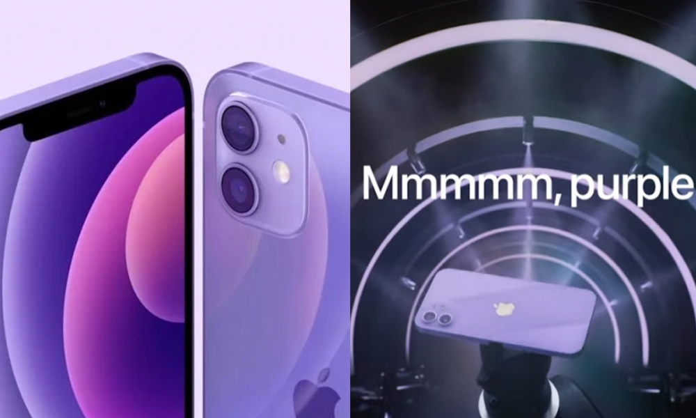 【Apple發布會2021】iPhone 12推出新紫色版本！充滿春天氣息 今周五開始預購！