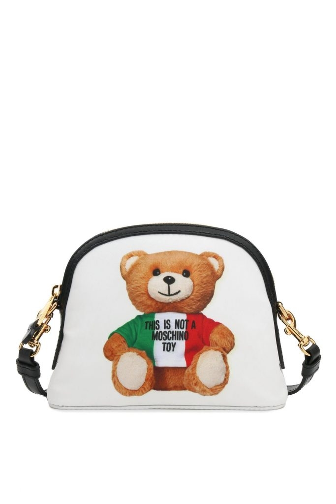 Twist 2021春夏Final Sale必入款11. MOSCHINO Teddy Bear-print shoulder bag 原價：,750 折後價：