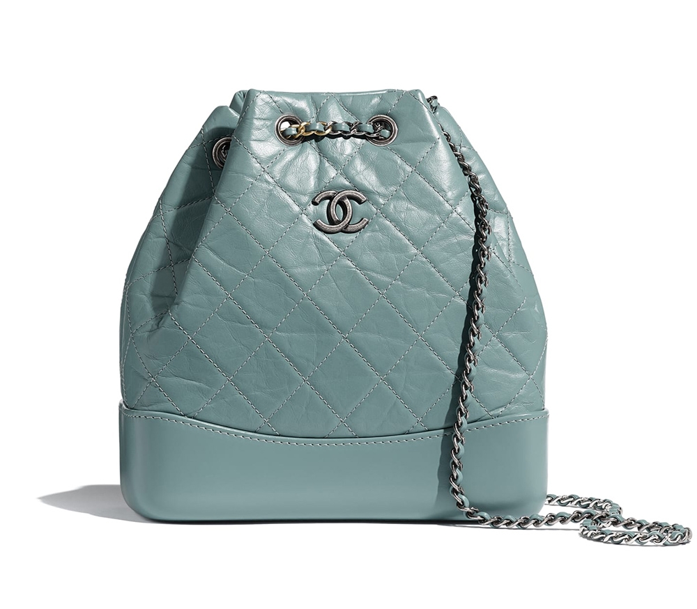 藍色名牌手袋推介 Chanelchanel's gabrielle細號背囊 HK,300（圖片來源：Chanel）
