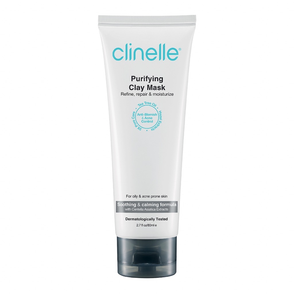去暗瘡印產品 【去印產品推薦】Clinelle深層控油淨肌面膜 HK$169/80ml。