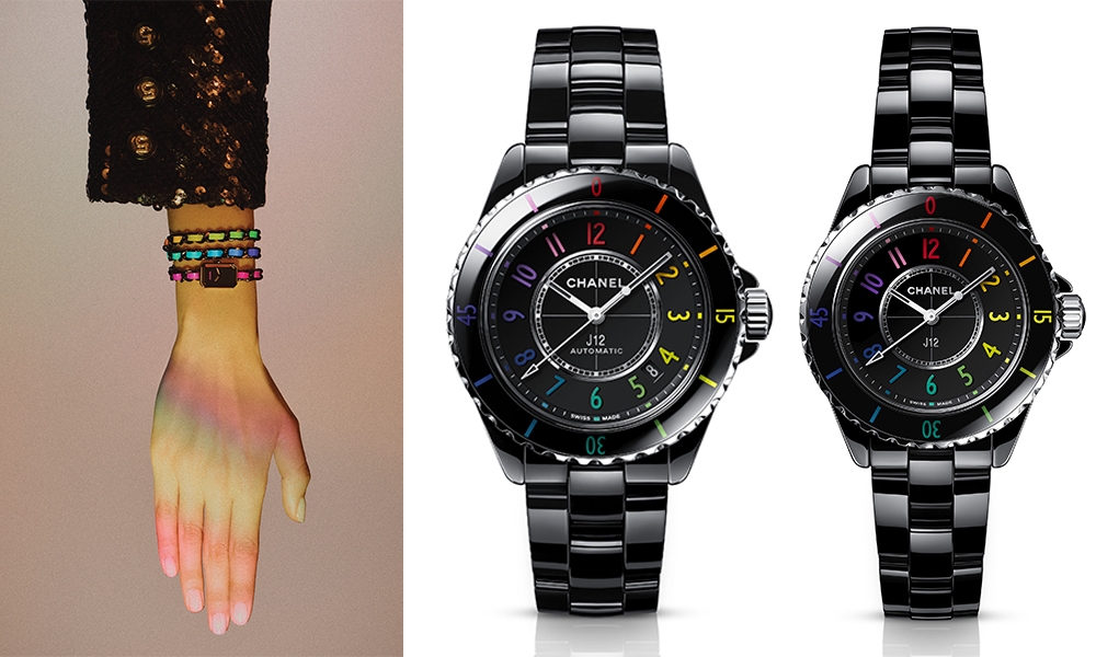 Chanel Electro限定腕錶系列 限量彩虹色J12、Première腕錶