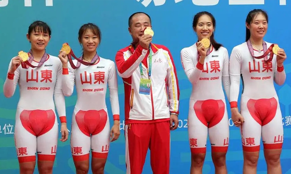 全運會｜山東單車隊戰衣設計惹網民恥笑 直指：「大姨媽來了也不怕！」