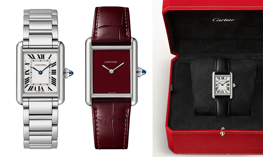 網購入門錶之冠──最新Cartier Tank Must腕錶