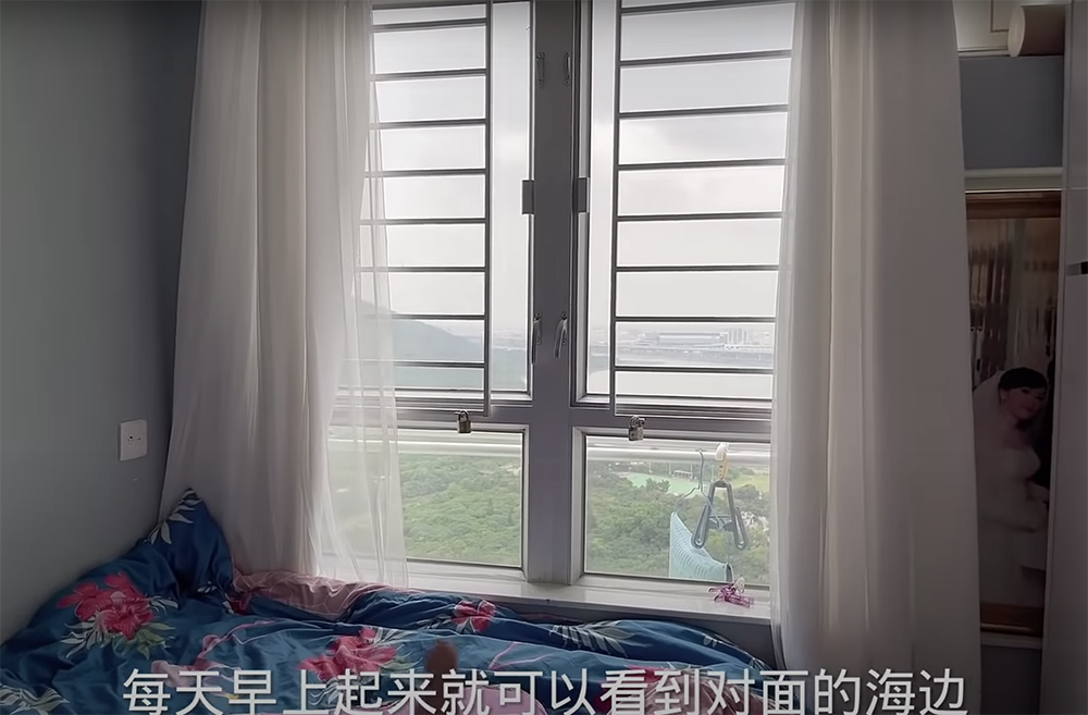 房間均擁有海景（圖片來源：Youtube@川妹丫丫在HK 截圖）