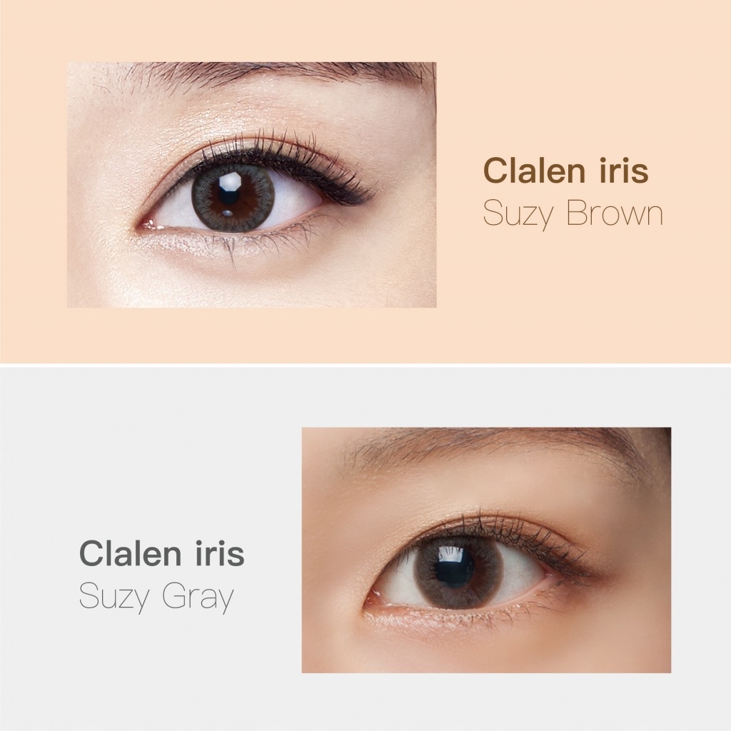 隱形眼鏡 另外大熱的秀智系列共有2款顏色，當中Suzy Brown更是專門針對亞洲人眼瞳色設計，配上放射紋理及外圈設計，令用家眼瞳更深邃明亮。