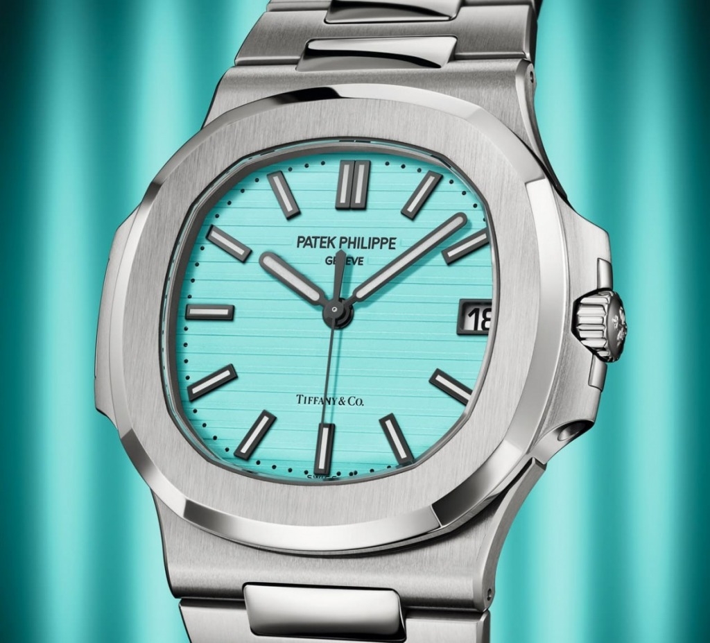 湖水綠色手錶 Patek Philippe早前與Tiffany & Co.合作引起哄動