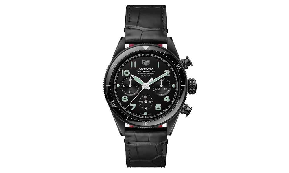 保值手錶排行榜 官網最新上架的Autavia Chronometer Flyback 錶款 USD,950