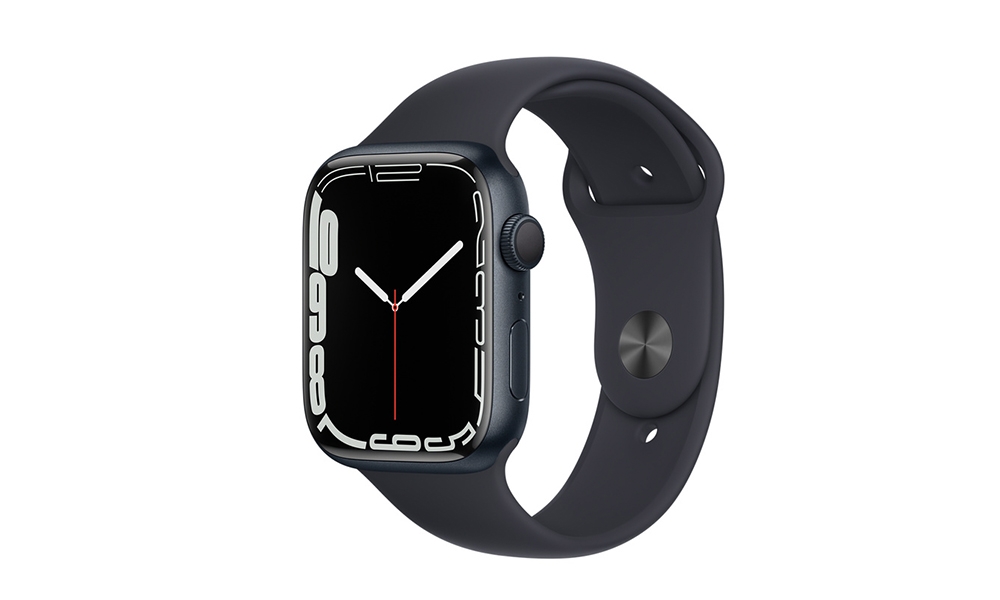 保值手錶排行榜 最新Apple Watch Series 7 午夜暗色鋁金屬錶殼+運動錶帶 HK,199起