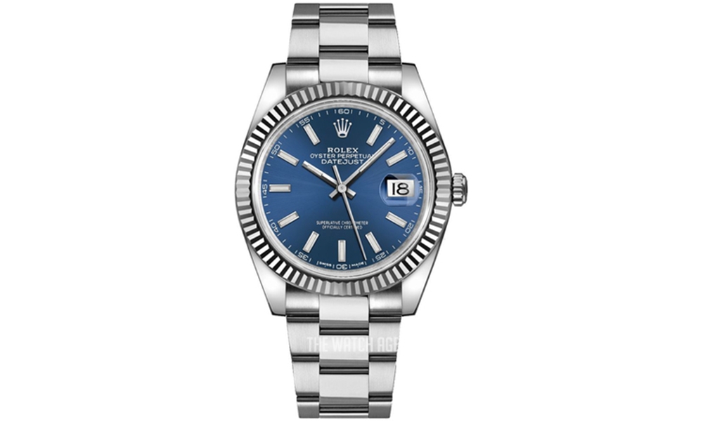 保值手錶排行榜 ROLEX Datejust 41 Watch Ref.126334 售價：HKD,199 