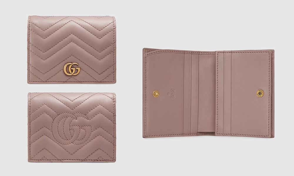 新年開運銀包2022推介：Gucci GG Marmont卡片套銀包 HK$ 4,000